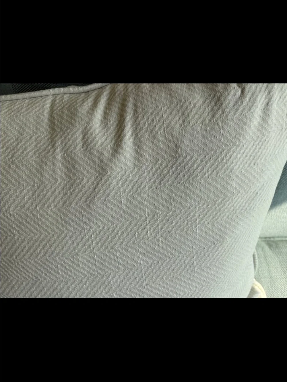TOMMY HILFIGER LINED PATTERNED DECORATIVE THROW PILLOW